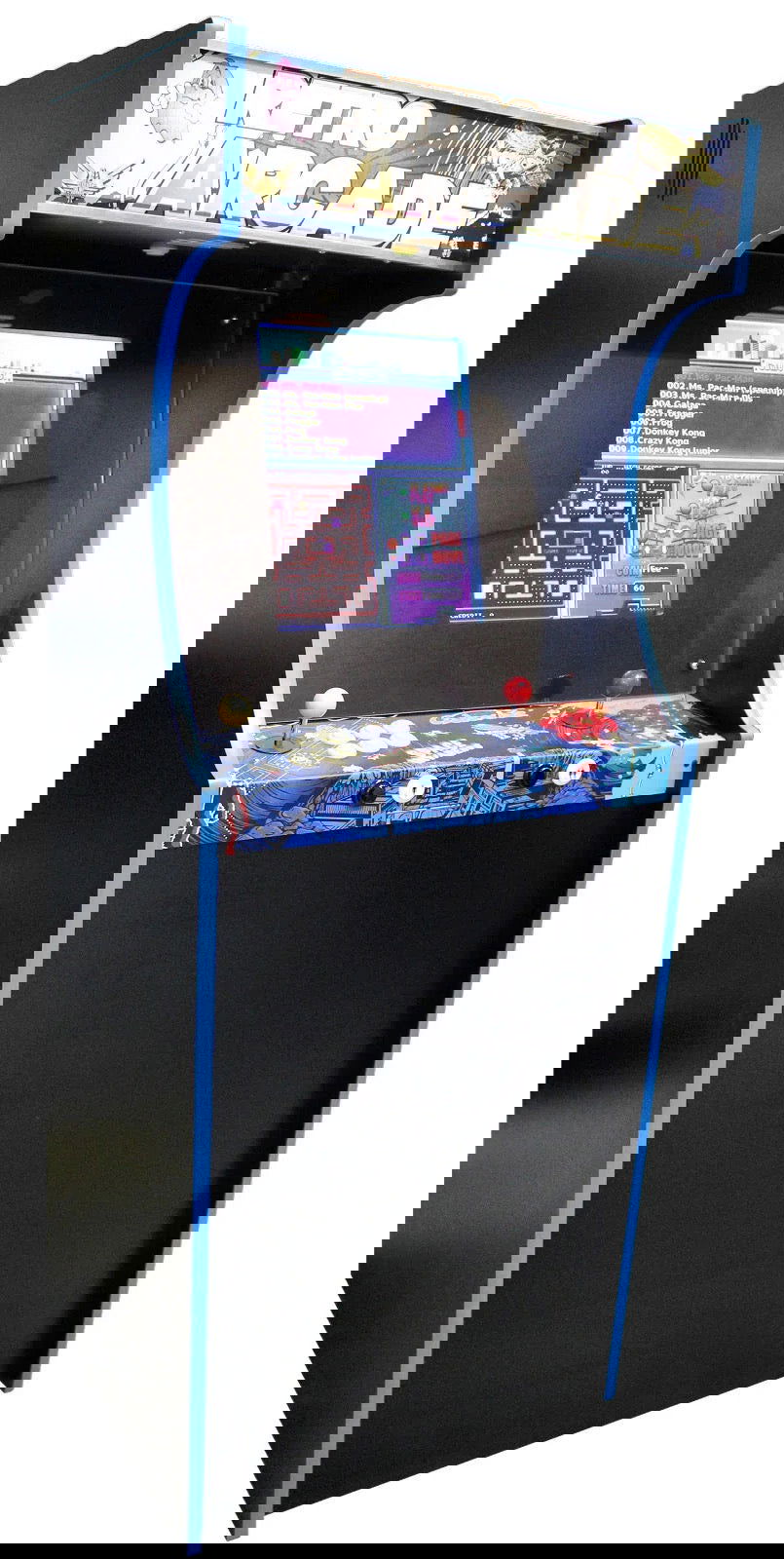 Retro Arcade 60 GAMES Upright Arcade Machine - manspaces.co.uk  -