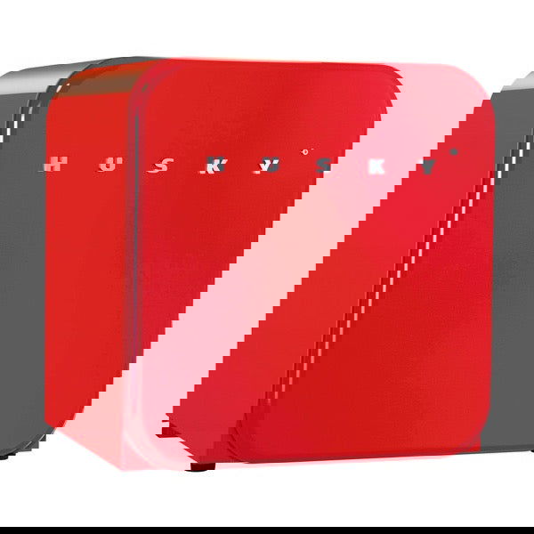 Retro Mini Fridge – Red - manspaces.co.uk - Husky Retro Mini Fridge