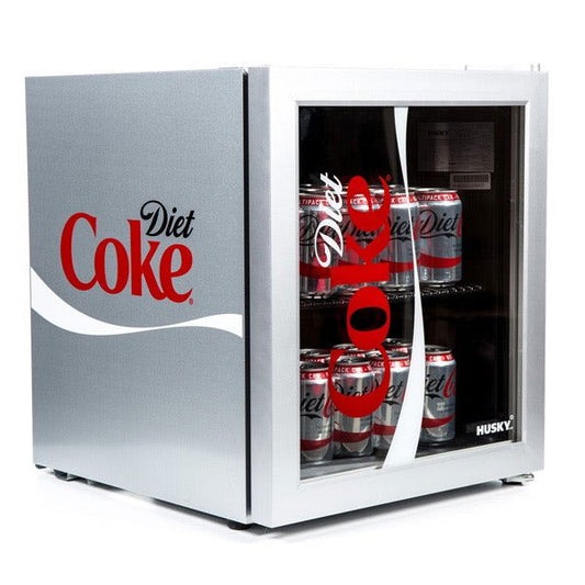 Diet Coke Drinks Mini Fridge - manspaces.co.uk  - Husky Diet Coke Drinks Cooler