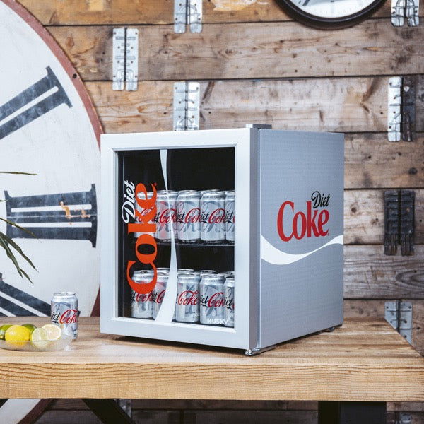 Diet Coke Drinks Mini Fridge - manspaces.co.uk  - 