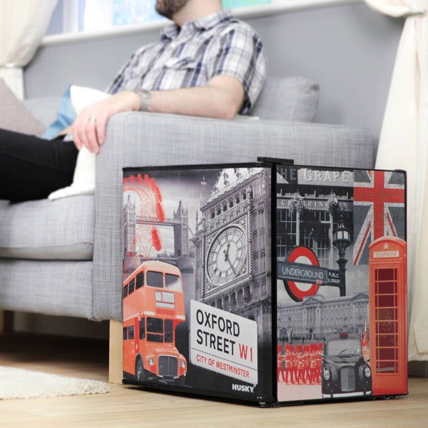 London Mini Fridge - manspaces.co.uk  - 