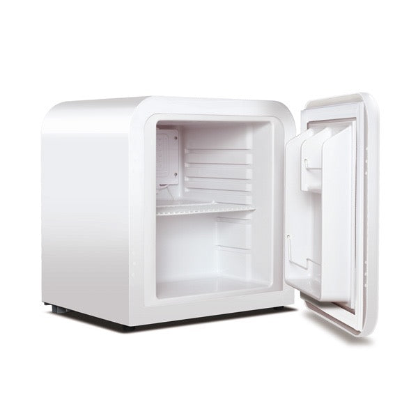 Retro Mini Fridge – White - manspaces.co.uk  - 